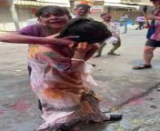 A Japanese girl playing Holi in India for the first time at Pahar Ganj, New Delhi was grabbed aggressively by a bunch of guys, beaten on the head with an egg and pinched and slapped on her butt. She says she will not leave her house on this day in the fut from holi xxx india