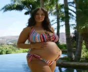 Pregnant Ashley Graham from ashley graham upskirt 6