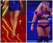 Stacy Keibler against current roster series (Match 2): Stacy Keibler vs Alexa Bliss from stacy woods