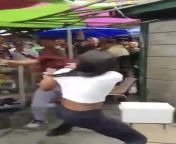 Two women fight over last training bra from market women fight niked
