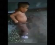 [50/50] a kid dancing to music [SFW] &#124; men detonating a grenade in his mouth [NSFW/NSFL] from chubby kid dancing