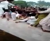 Pakistani mob molesting tiktoker in public. from familystrokes pakistani wife rides cock in hijab mp4 from pakistani shemale