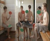 Quiz in a shower room for a Norwegian sex education TV show (this episode is called &#34;Pickens strrelse&#34;, in english &#34;The size of the dick&#34;) from sex sipijay tv seetha nude