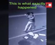 #GraphicContent: CCTV footage of Hitesh Mulchandani who was murdered over public urination [@ThePuneMirror via Twitter] from office india cctv